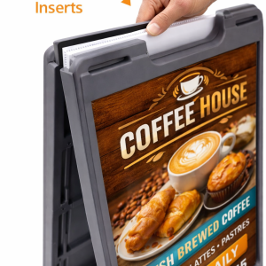 Deluxe A Frame 2 inserts coroplast