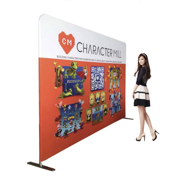 Straight Tension Fabric Displays By MoshiWeb.com