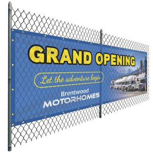 Mesh Banner Custom Size