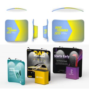 Tension Fabric Displays - Curved