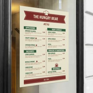 Square Design it Premium Window Cling