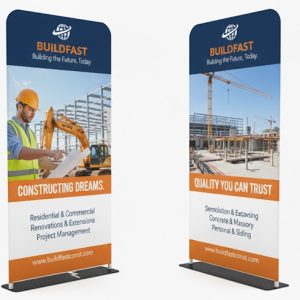 Tension Fabric Stand