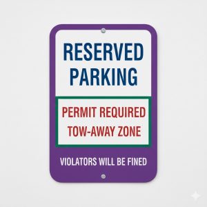 Aluminum Sign 24" x 36" - Image 1