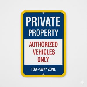 Aluminum Sign 24" x 18"