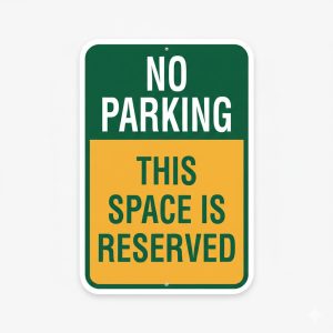 Aluminum Sign 18" x 24"