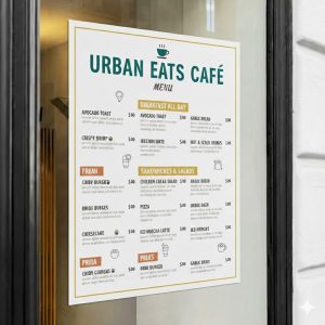 SQF Premium Window Cling