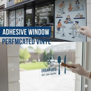 4'x8' Adhesive Window Perf