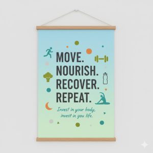 Magnetic Wood Frame Hanger 17.5"W x 36"H - Image 1