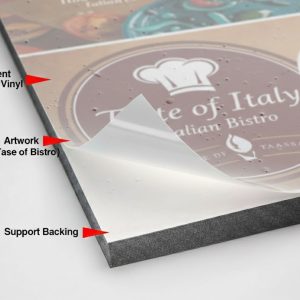 4'x8' Adhesive Translucent Vinyl