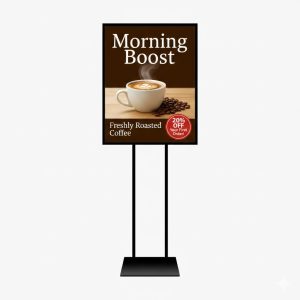 Poster Stand Custom Size - Image 1